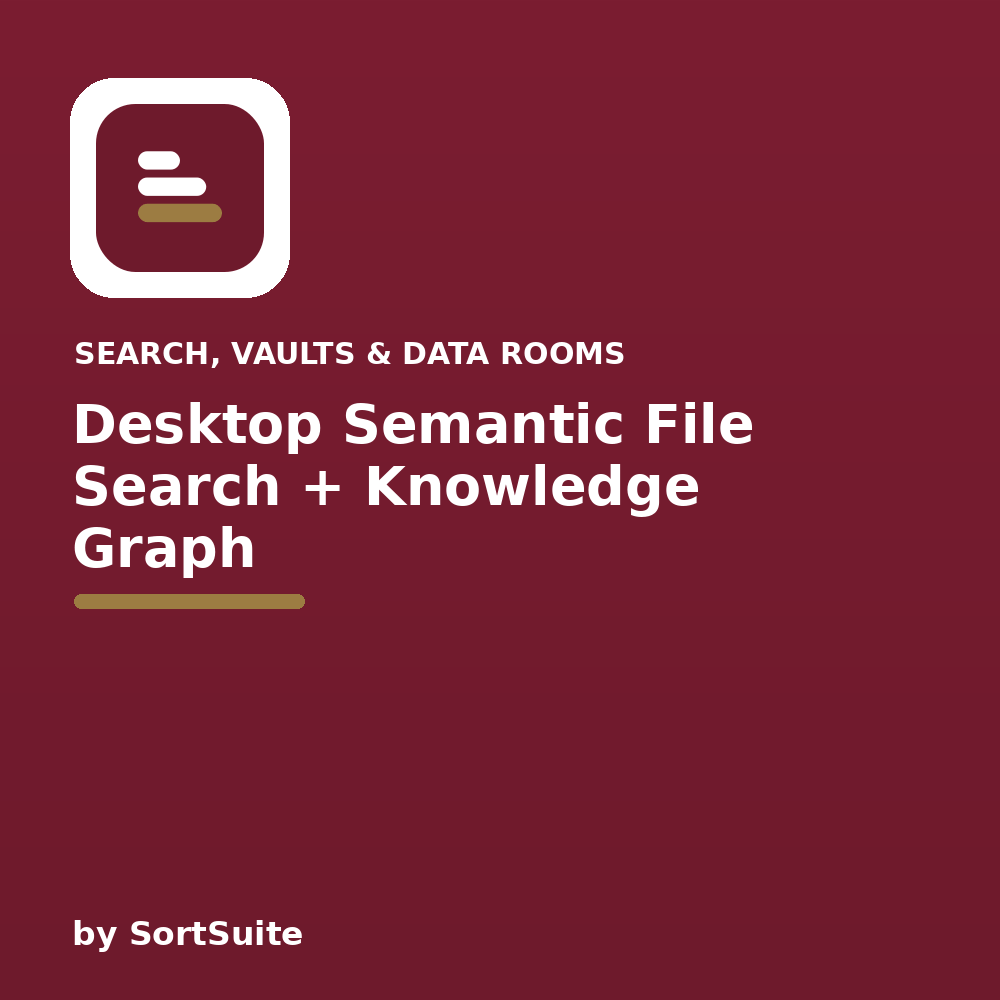 Desktop Semantic File Search + Knowledge Graph