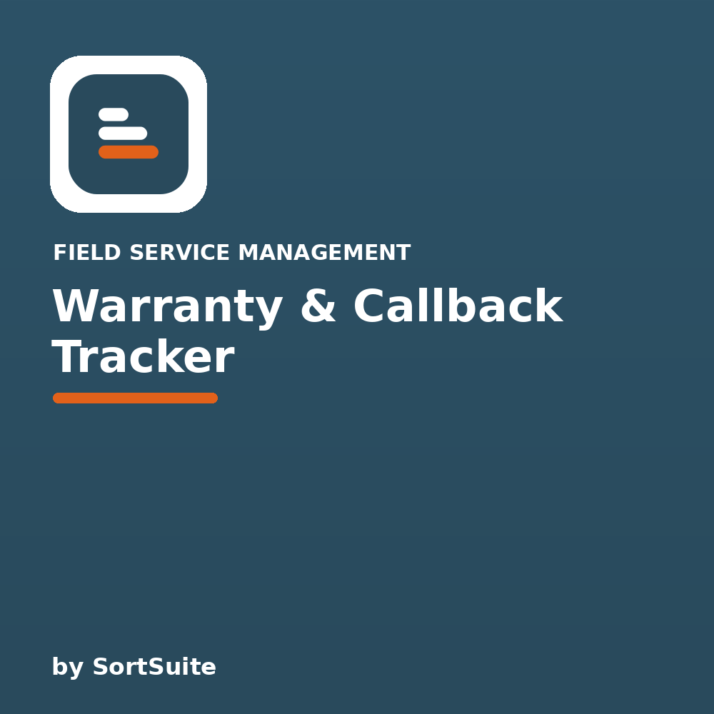 Warranty & Callback Tracker