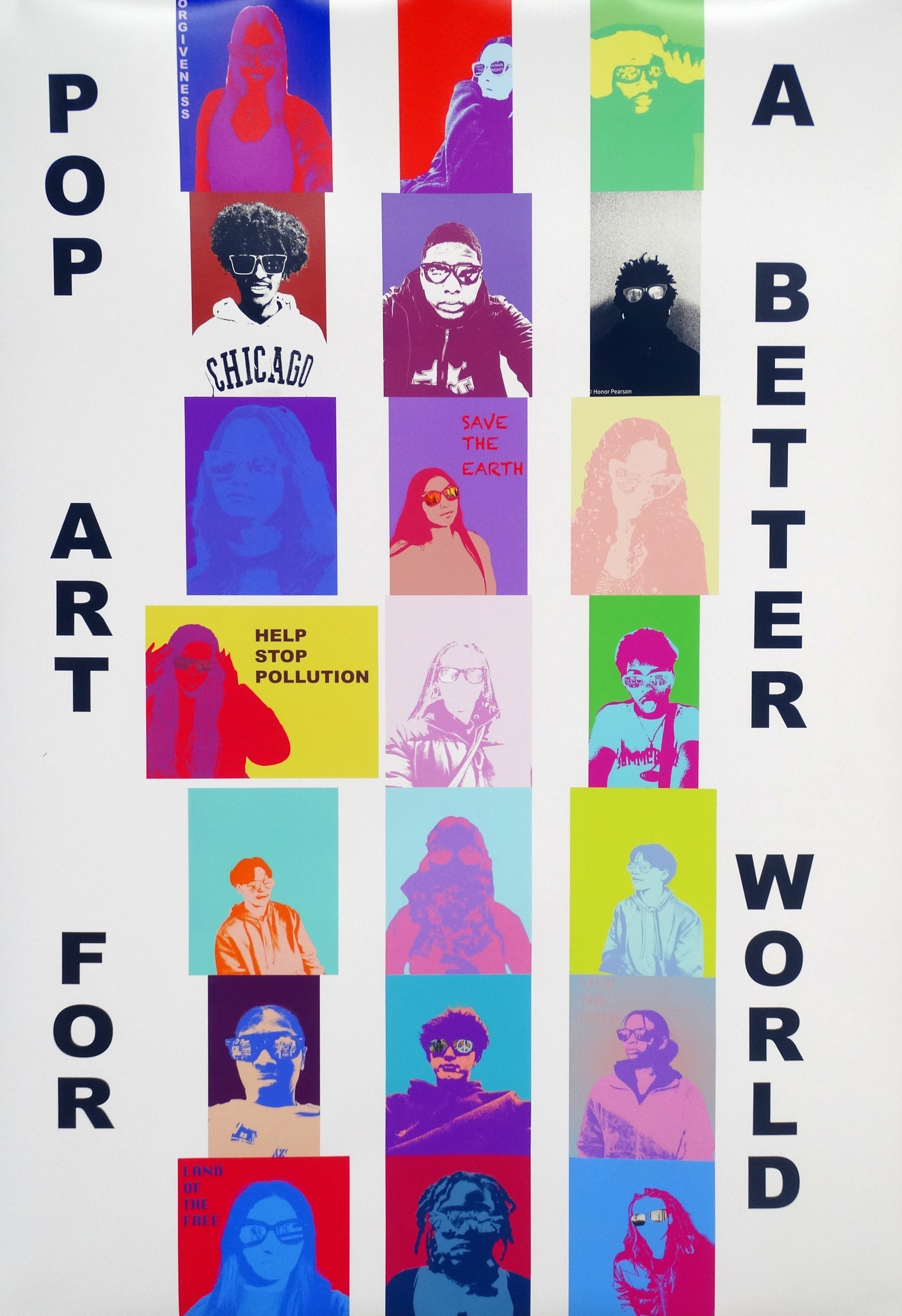 Princeton HS - Collaborative Pop Art Poster 2