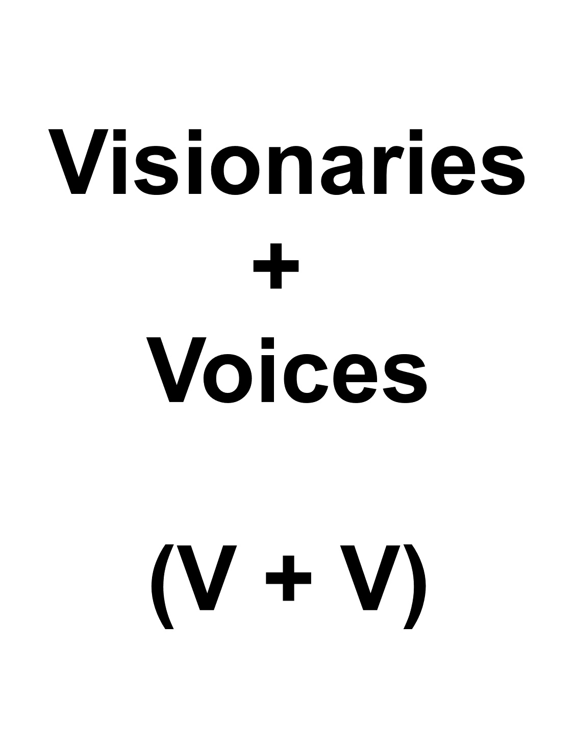 V + V