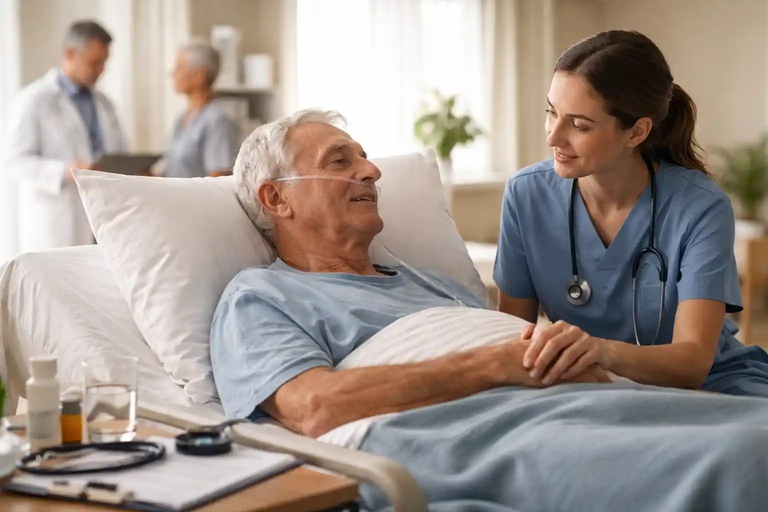 Insuffisance cardiaque terminale en EHPAD : Soulager dyspnée