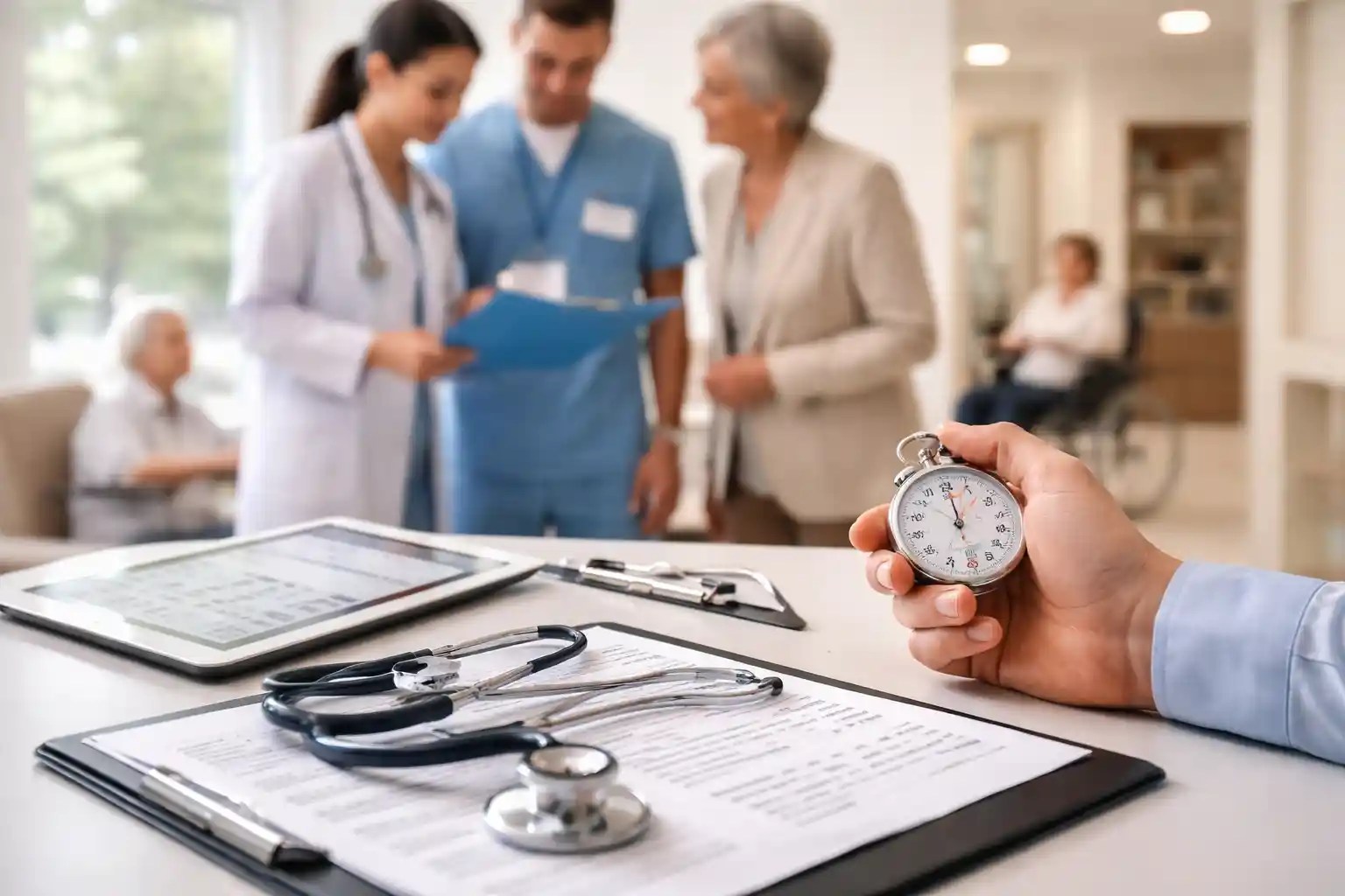 Quand le manque de temps dicte la décision en EHPAD