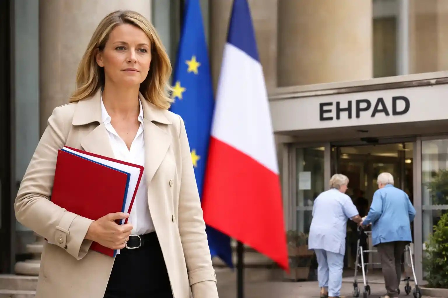 Charlotte Parmentier-Lecocq quitte le gouvernement en EHPAD