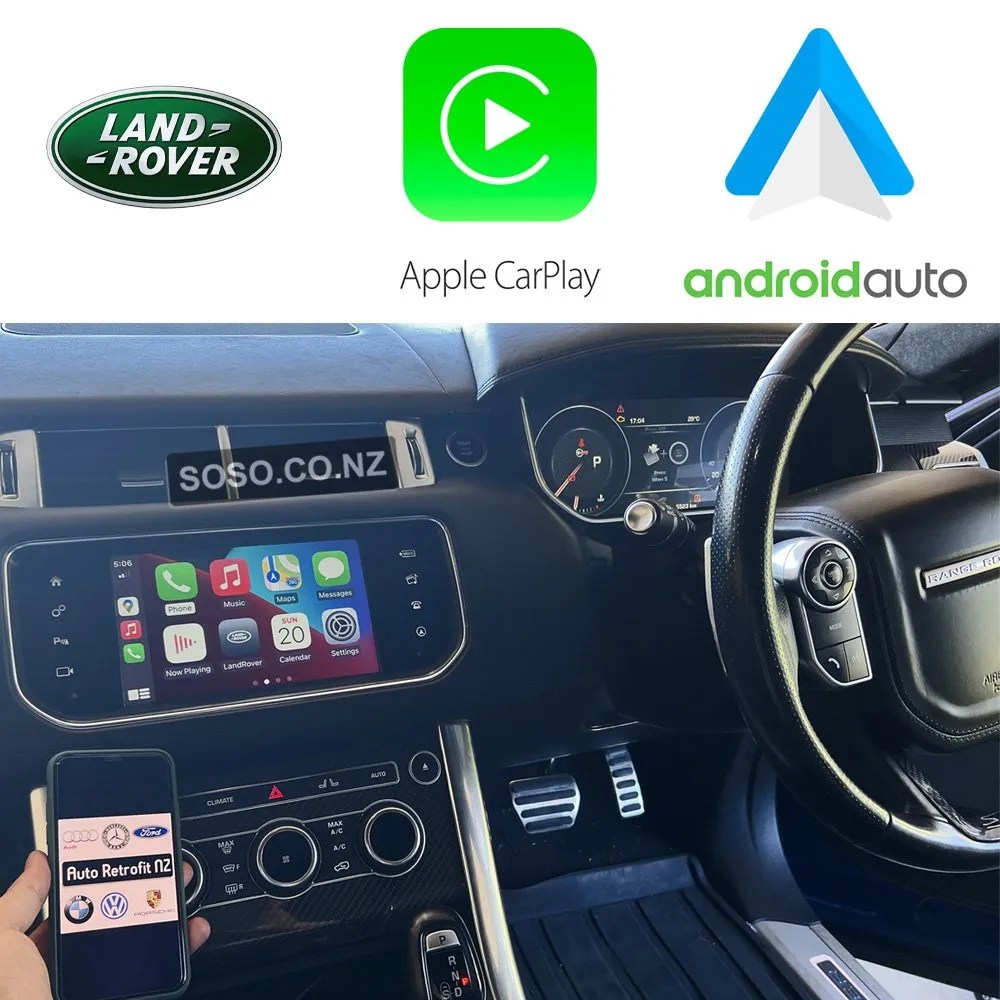 Land Rover Range Rover Apple CarPlay And Android Auto Retrofit Kit