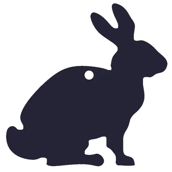 Sitting Rabbit (70mm x 70mm)