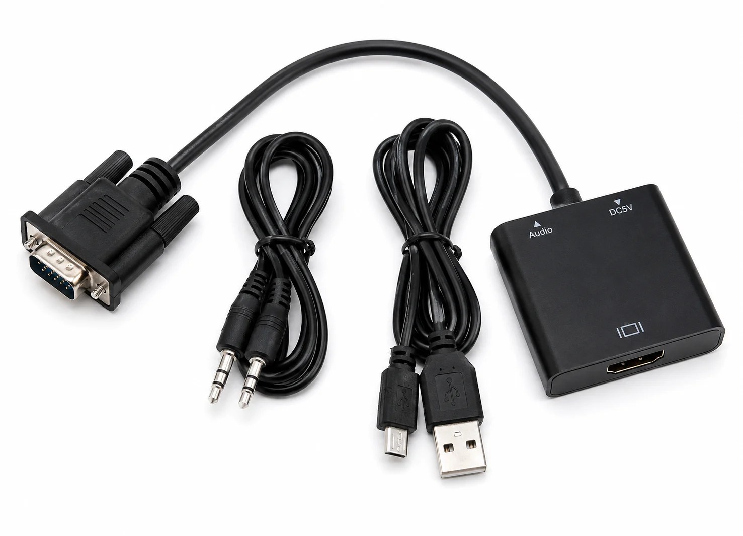 מתאם HDMI נקבה ל-VGA זכר