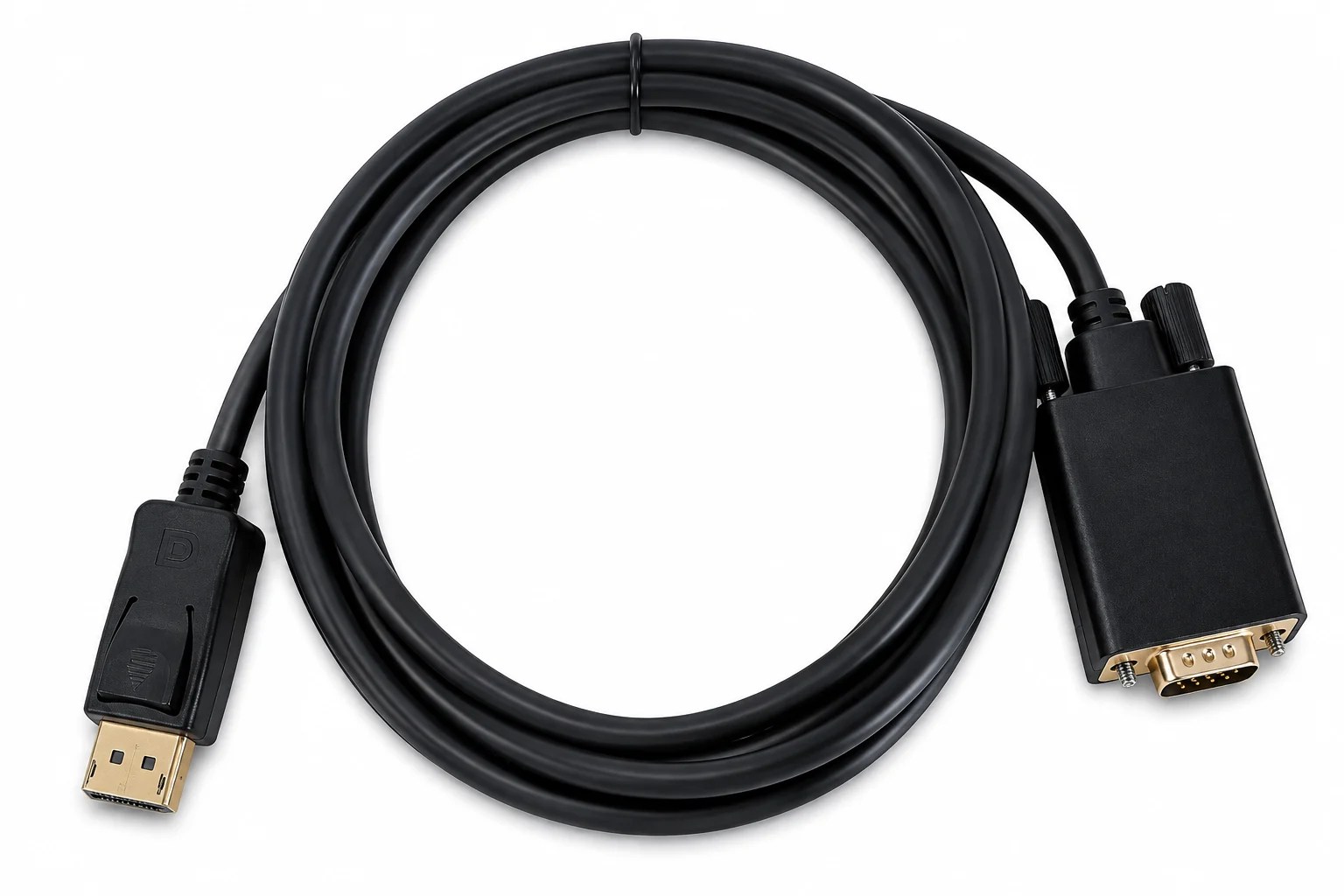 כבל DisplayPort ל-VGA באורך 1.8 מטר