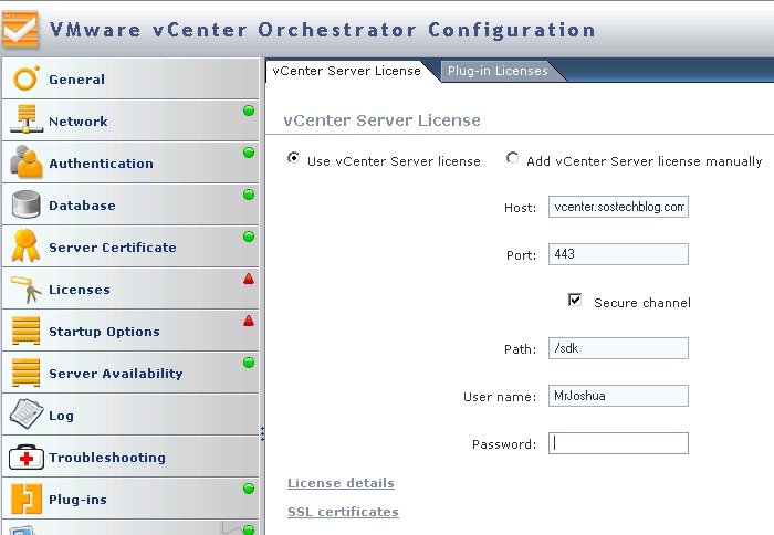 vCenter Orchestrator appliance 5.5 : error 500 a.k.a re-licensing vCO ...