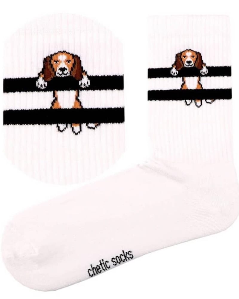 Κάλτσες σκυλάκι Beagle unisex 78% βαμβάκι
