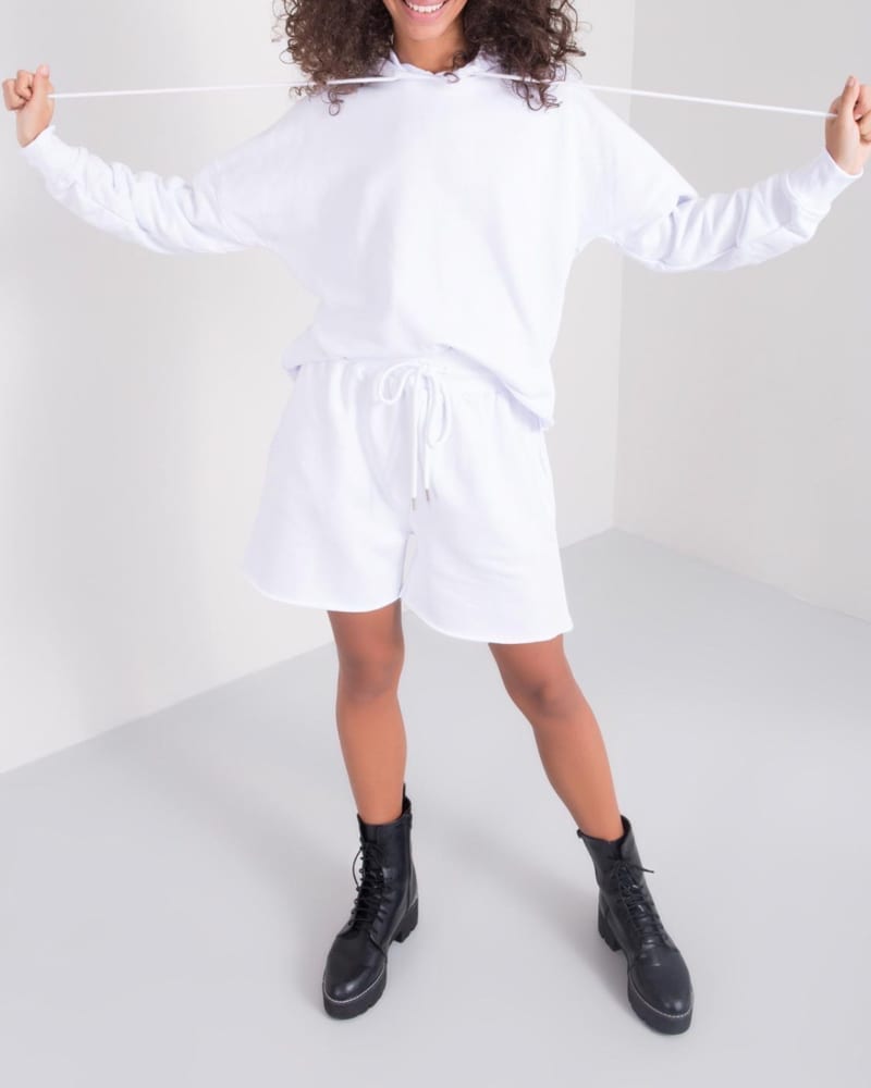  Γυναικείο σετ φόρμας με βερμούδα 70% βαμβάκι 2025