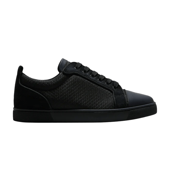Christian Louboutin Louis Junior Orlato Flat 'Black Mesh'
