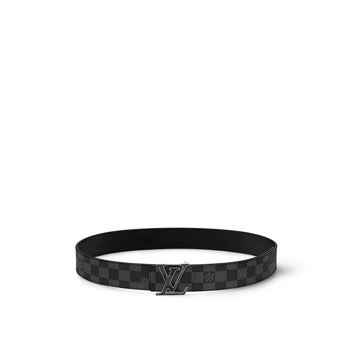 LV Initiales 40mm Reversible Belt Damier Infini Leather