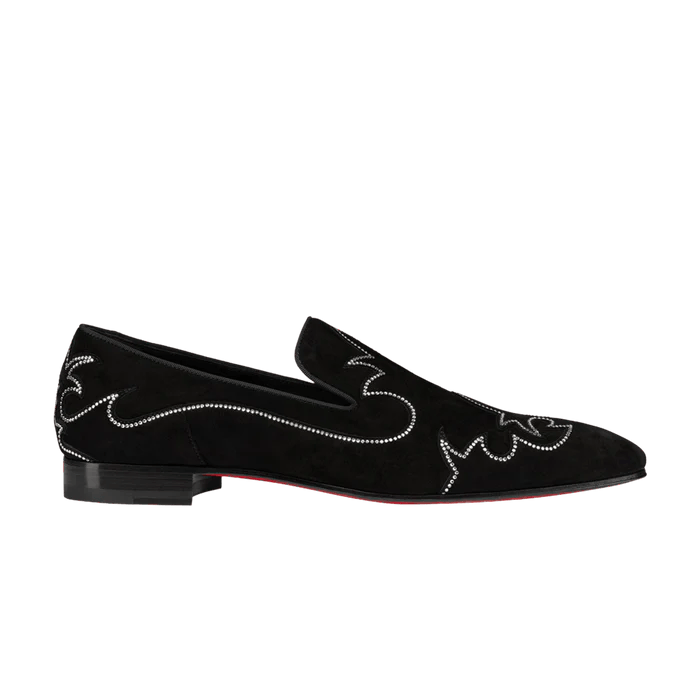 Christian Louboutin Dandysiago Loafer 'Black Strass'