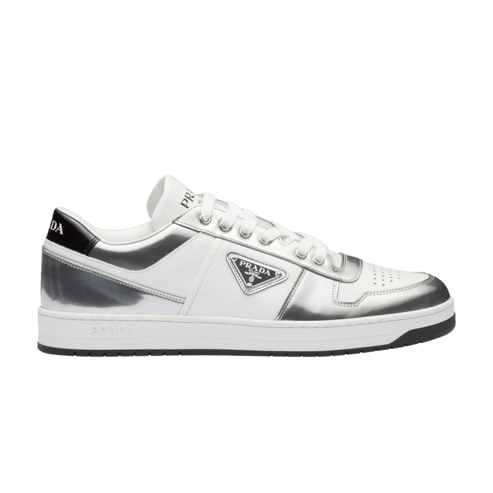 Prada Downtown Leather 'Silver White'