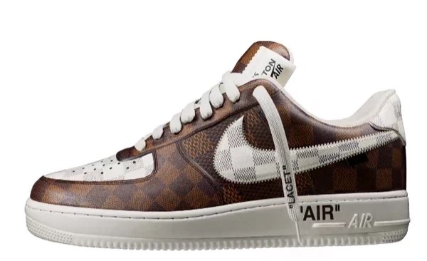 Louis Vuitton x Nike Air force 1 - Virgil Abloh White / Brown