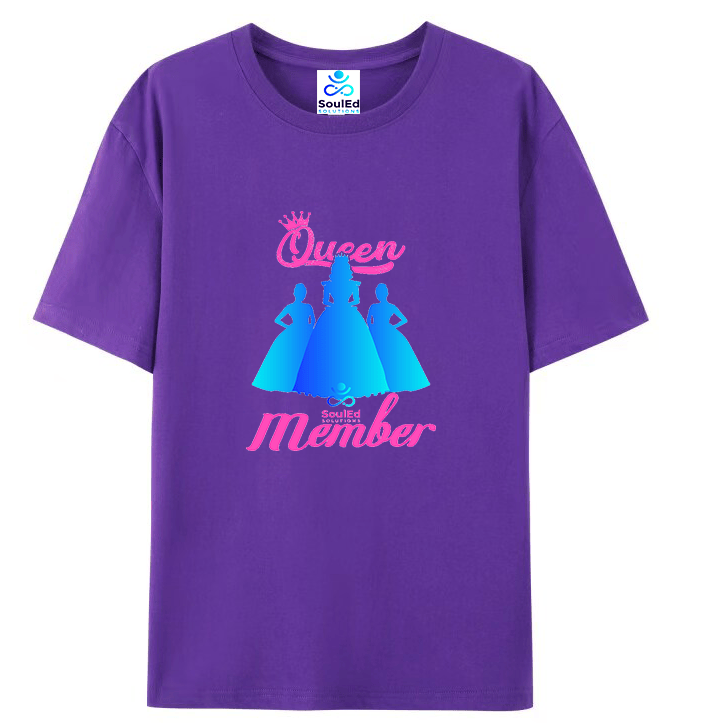 The Queen Member Purple T-shirts