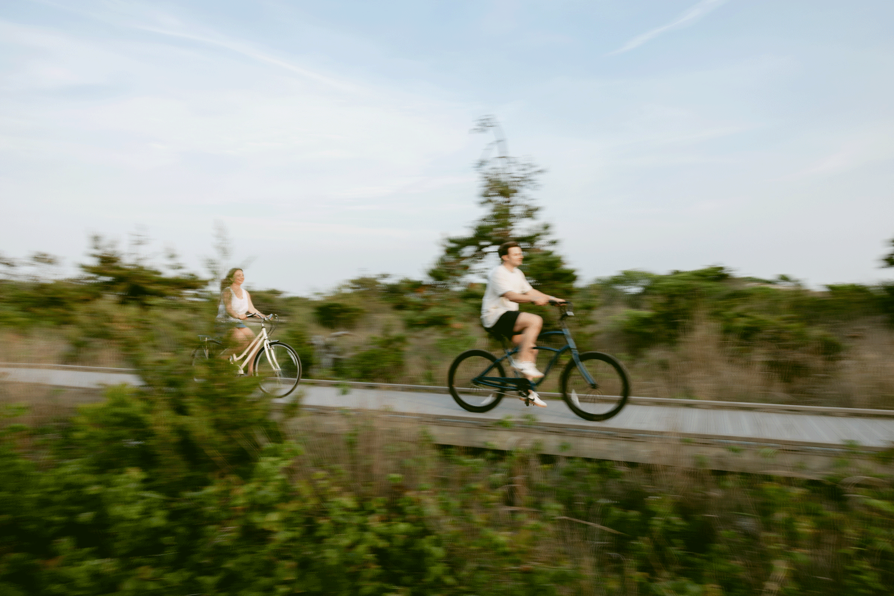 Moving image Fire Island Engagement Session