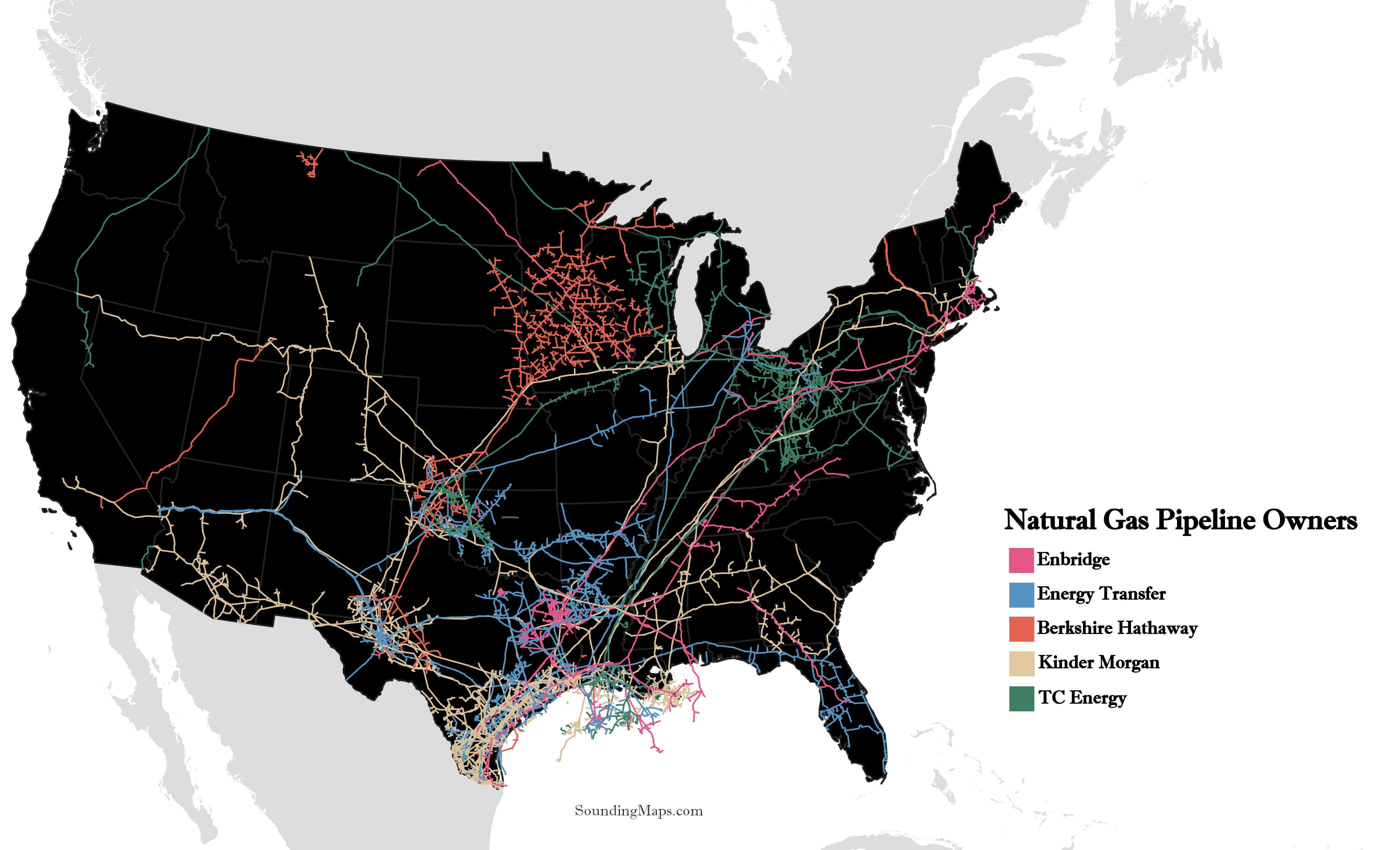 United States Pipelines Map Crude Hqdefault Pipeline Map Usa Us Natural Gas Pipelines 