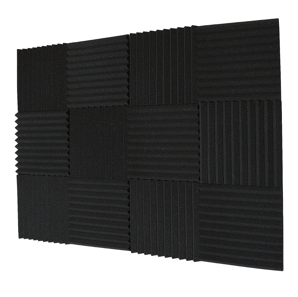 Is 1 inch acoustic foam enough?