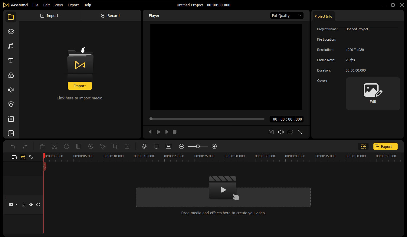 تحميل TunesKit AceMovi Video Editor : أسهل برنامج مونتاج وتعديل فيديو للمبتدئين والمحترفين