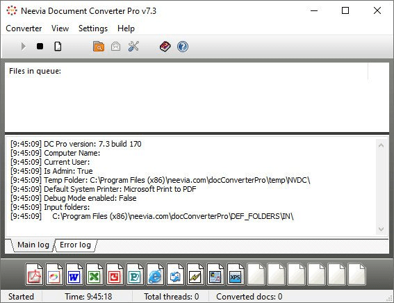 Neevia Document Converter Pro 7.7: الحل المتكامل لتحويل المستندات تلقائياً باحترافية عالية