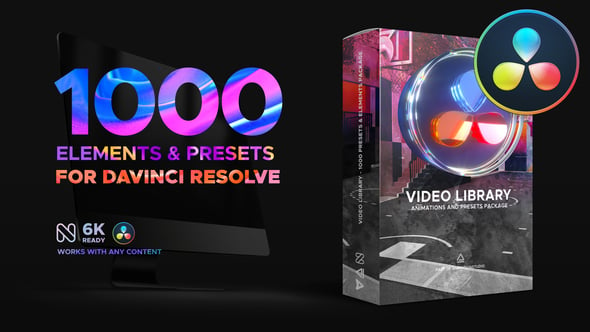 Videohive Video Library For DaVinci Resolve