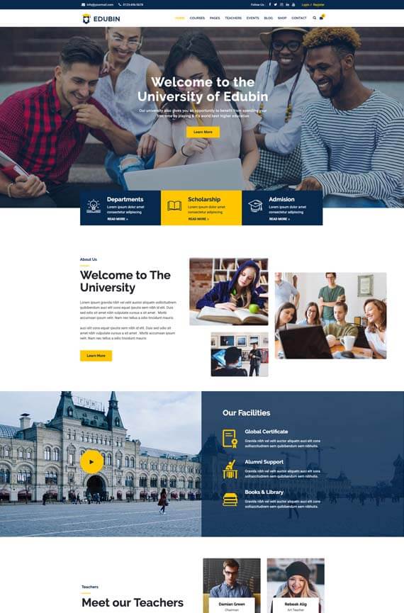 Template wordpress website sekolah terbaik. Website Sekolah dengan WordPress Lebih Mudah