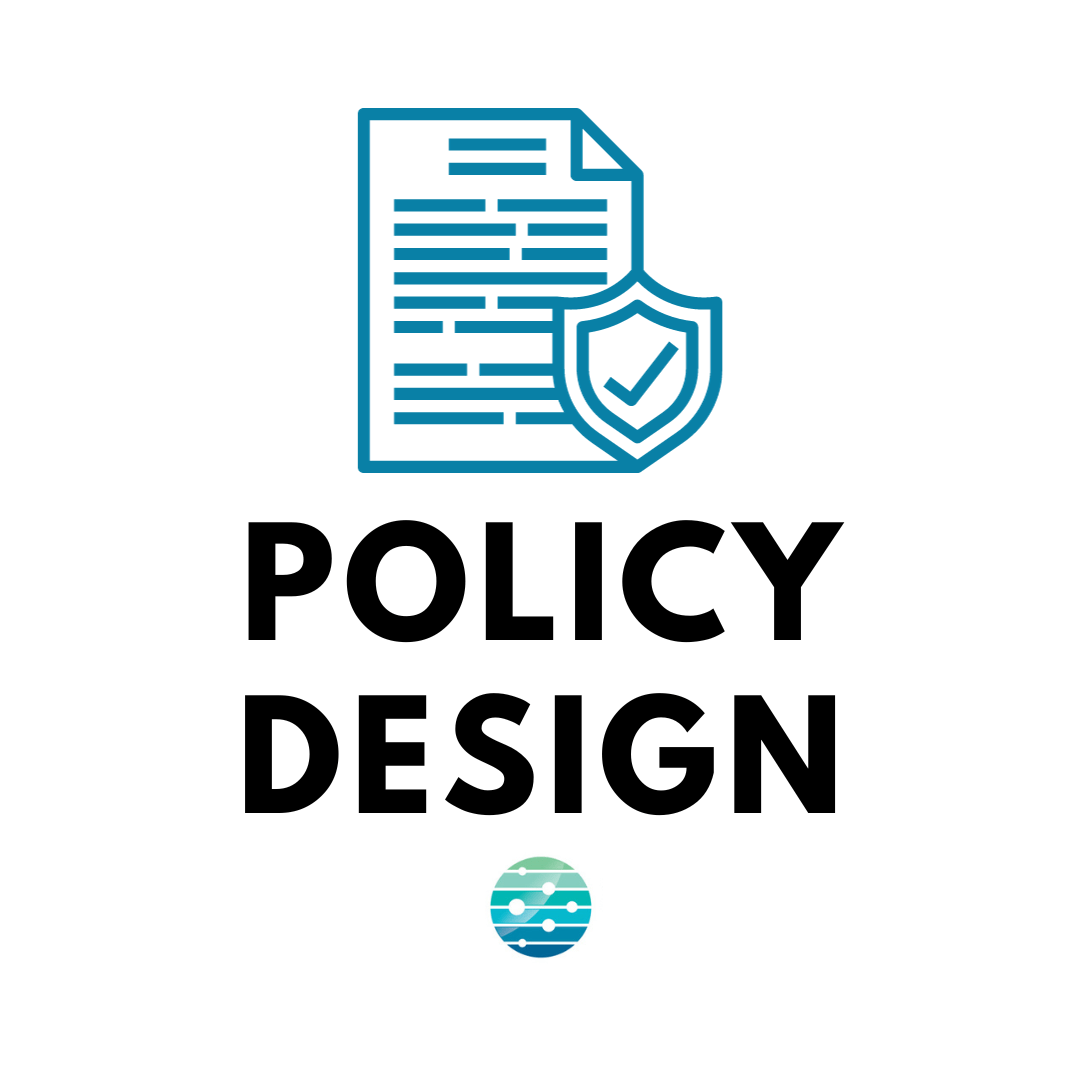 Policy Design image with a tick