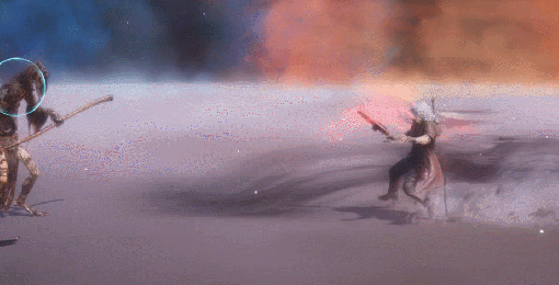 Dante's Dash Attack Variation