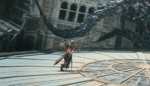 Dante's Devil Trigger Forward Tilt