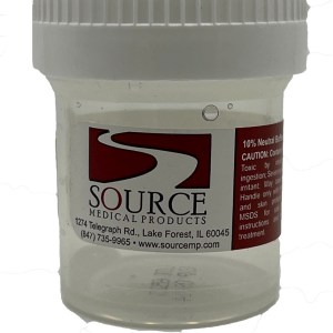 Prefilled Formalin Jar  10% NBF 20 ml