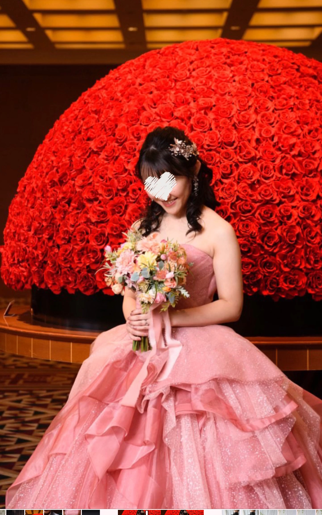 ガーベラとダリアのブーケ