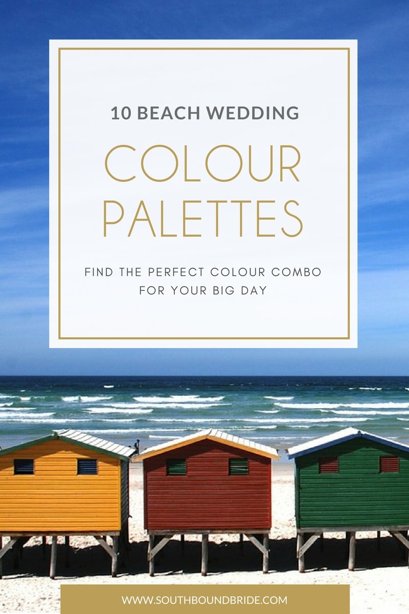 Sea foam green and pink beach wedding. 10 Beach Wedding Color Palettes Southbound Bride
