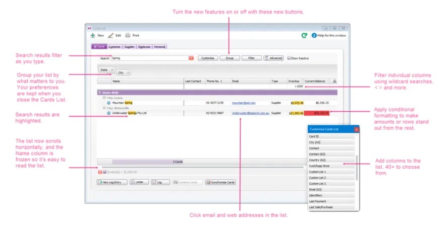 Advanced Searching Capabilities