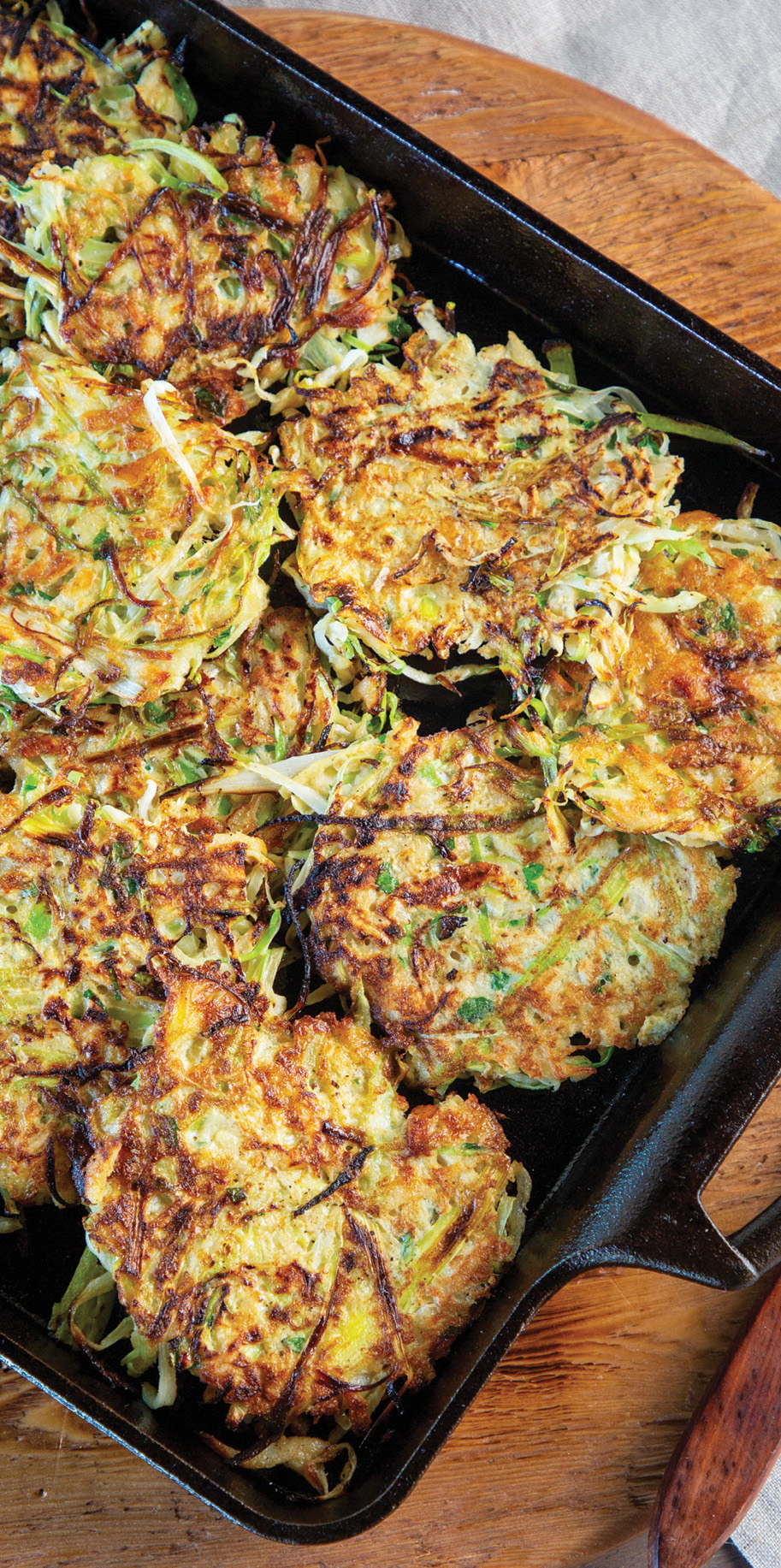 Cabbage Hash Browns Patties Southern Cast Iron