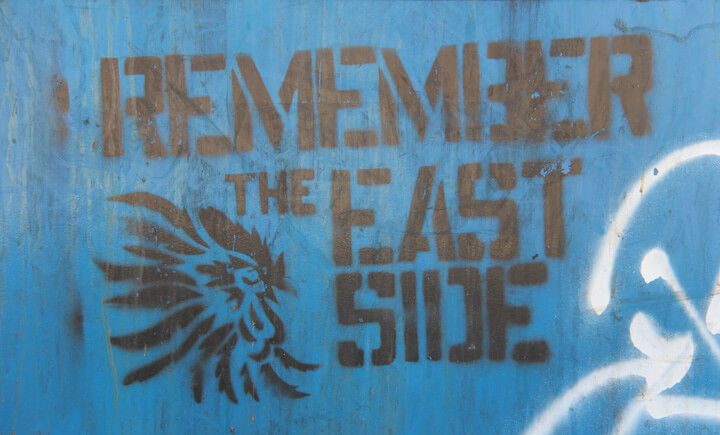 Remember the Eastside, Austin, Texas, February 2, 2013. Photograph by Flickr user vjlawson2001 (CC BY-SA 2.0). Remember the Eastside, Austin, Texas, February 2, 2013. Photograph by Flickr user vjlawson2001 (CC BY-SA 2.0).