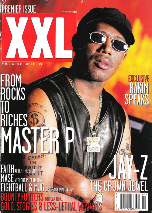 Master P on the cover of XXL Magazine, Vol. 1, Issue 1, 1997. Master P on the cover of XXL Magazine, Vol. 1, Issue 1, 1997.