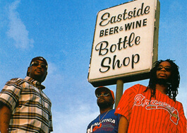 Photograph of Atlanta’s Lil Jon & the East Side Boyz at a local landmark (Ichiban Records, 1997). Photograph of Atlanta’s Lil Jon & the East Side Boyz at a local landmark (Ichiban Records, 1997).