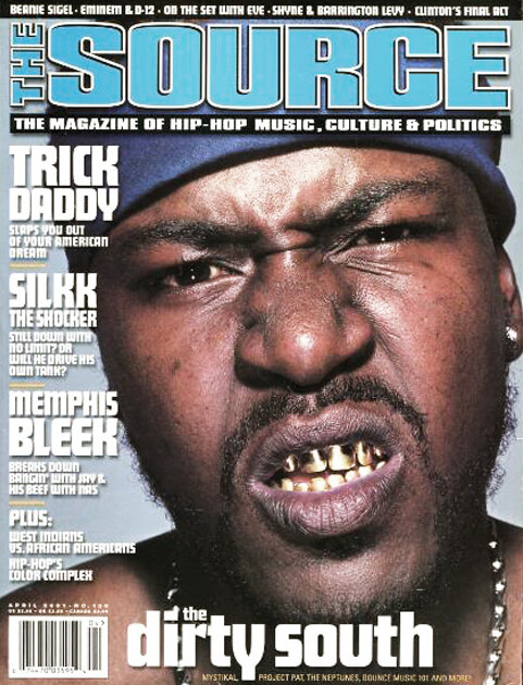 Trick Daddy on the cover of The Source, Issue #139, April 2001. Trick Daddy on the cover of The Source, Issue #139, April 2001.