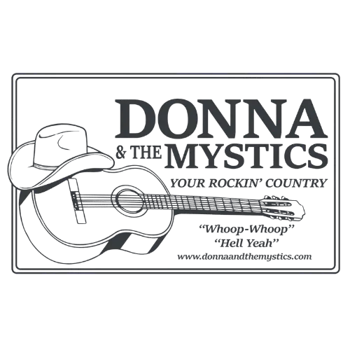 Donna and the Mystics Logo black