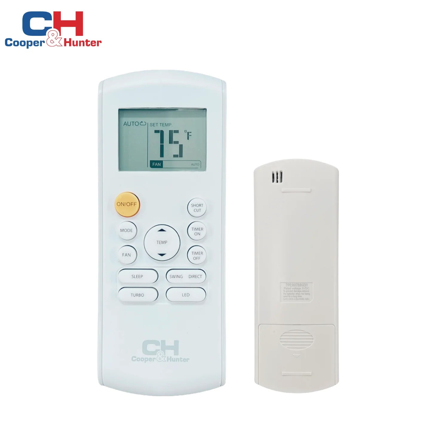Remote Control Replacement For Cooper Hunter Light Commercial Mini