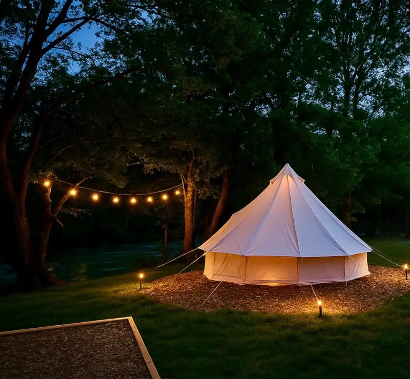 South River Yurt Camping