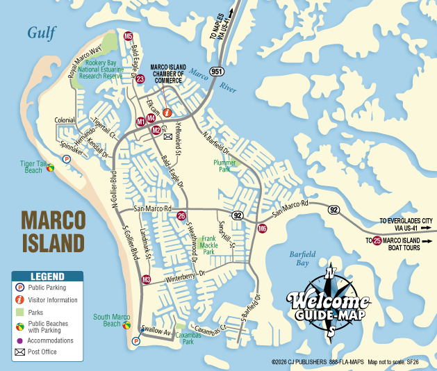 Orlando Marco Island Florida Map 