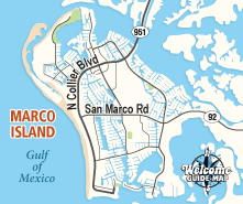 Florida Map Marco Island 
