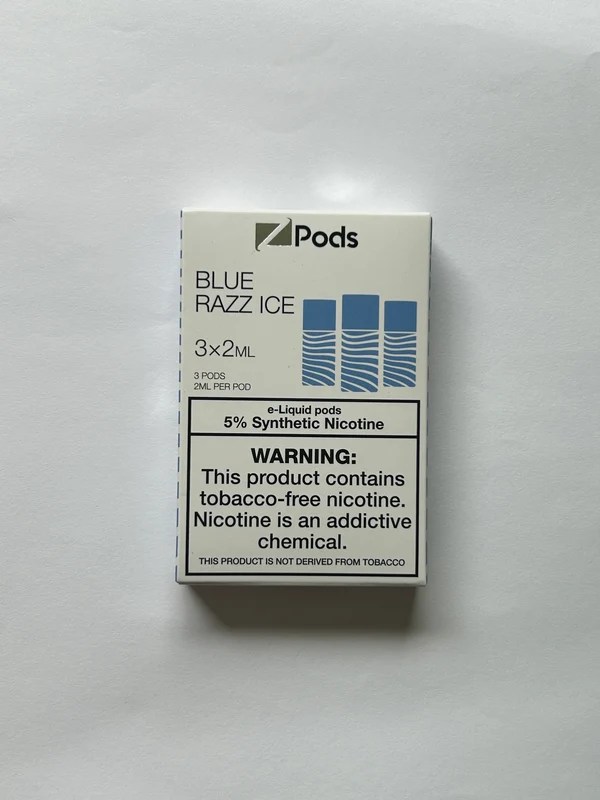 Blue Razz Ice (3 Pack 5%)