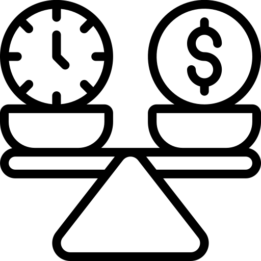 Icon representing performance management and compensation programs.