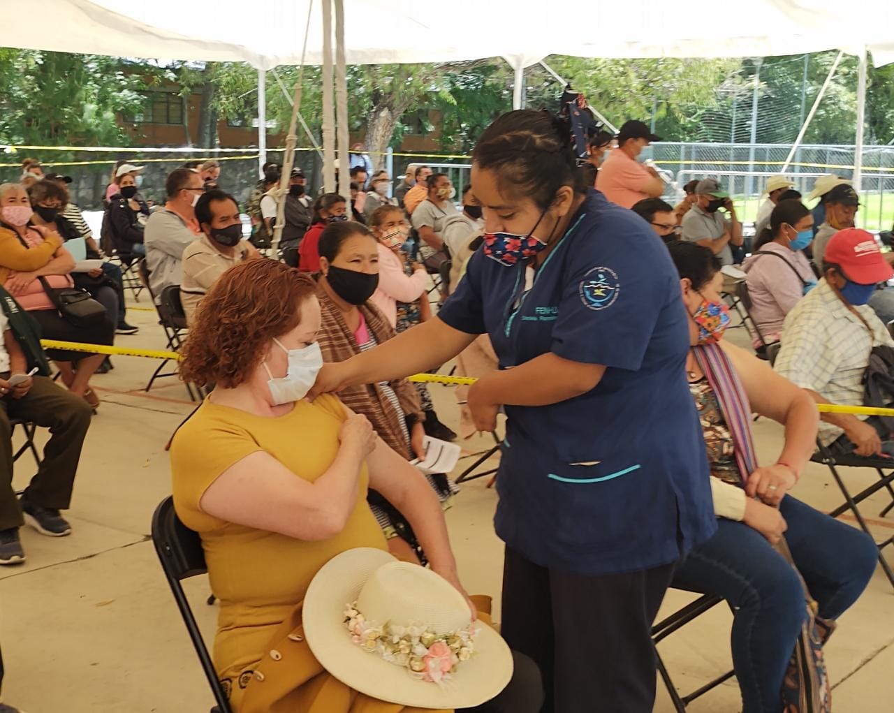 Sigue avanzando la Jornada Nacional de Vacunación en Querétaro