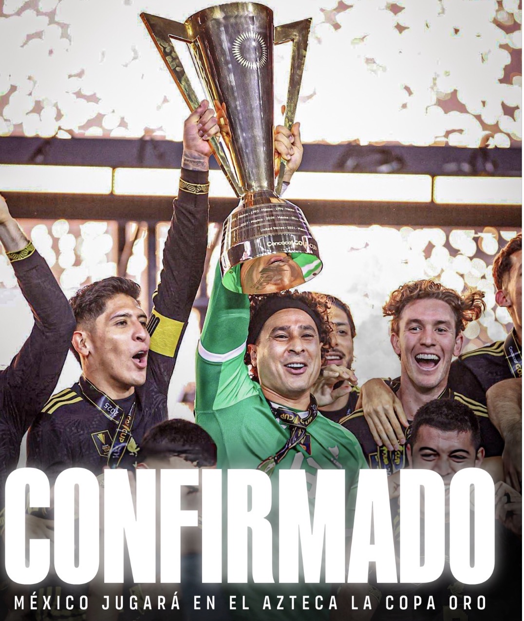 México jugará como local en el Azteca en la Copa Oro
