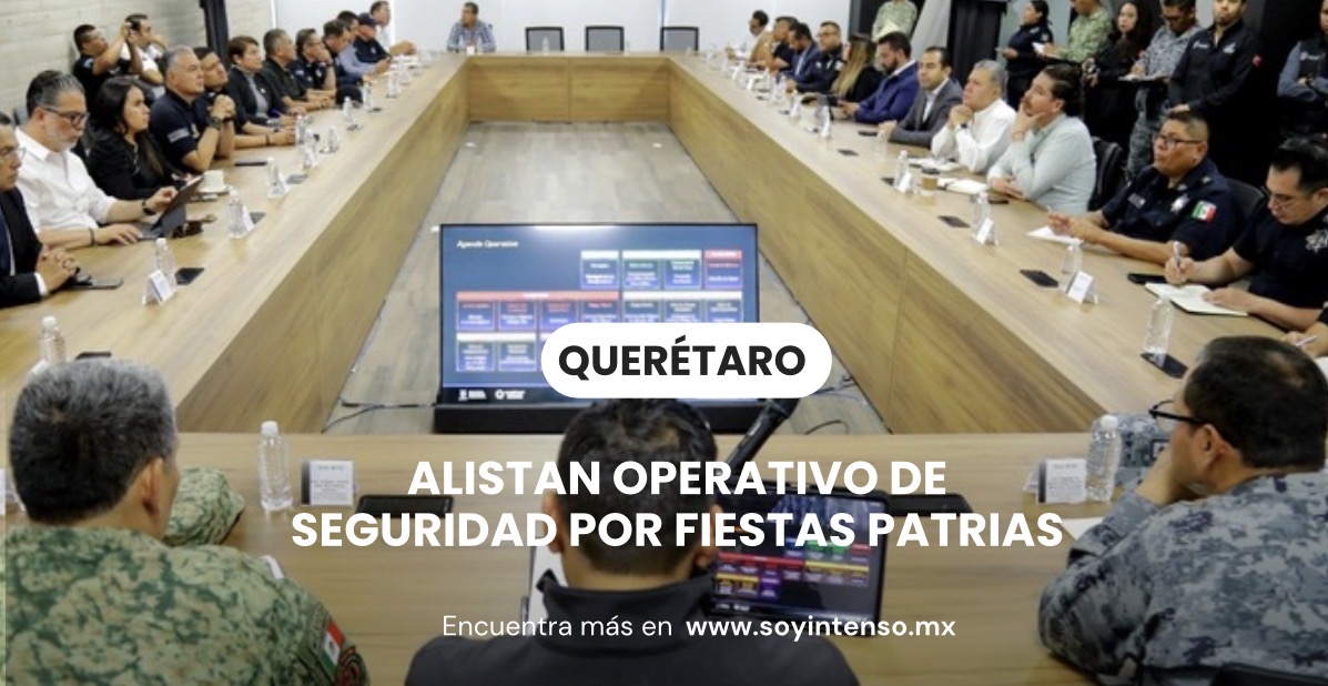 Alistan operativo de seguridad por Fiestas Patrias