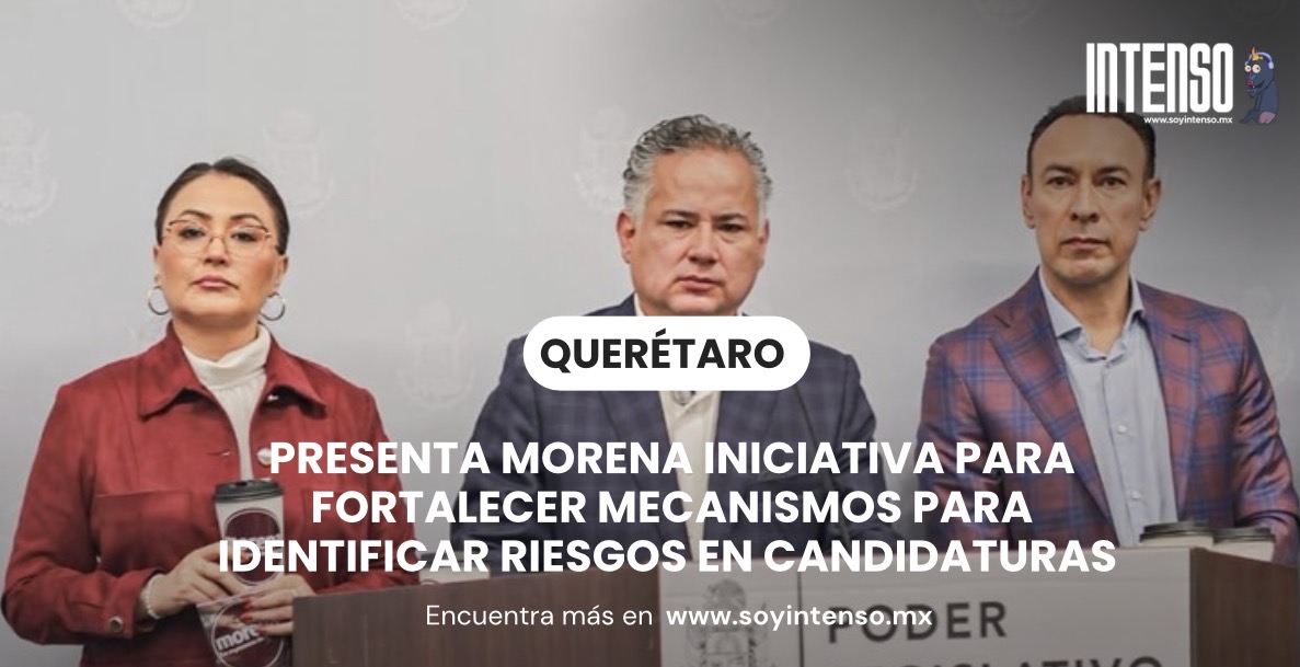Presenta Morena iniciativa para fortalecer mecanismos para identificar riesgos en candidaturas